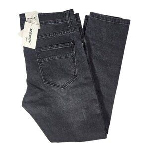 M.Society Black Skinny Fit Jeans Men's Size W34 L30 MS-13075